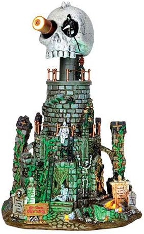 Lemax 45672 Mt. Gloom Observatory Spooky Town Building Halloween Decor