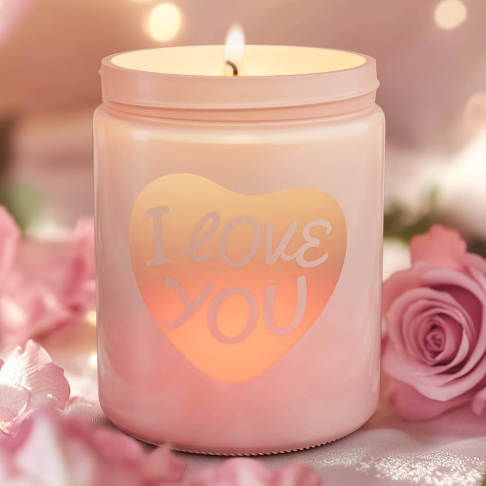 Halloween Candle Set, 4 Pack Scented Candles Gift with Pumpkin|Skull|Ghost|Witch|, 80H Lasting Burn Candles for Halloween Decorations Indoor, Candle Gift Set for Holiday - Halloween Happy